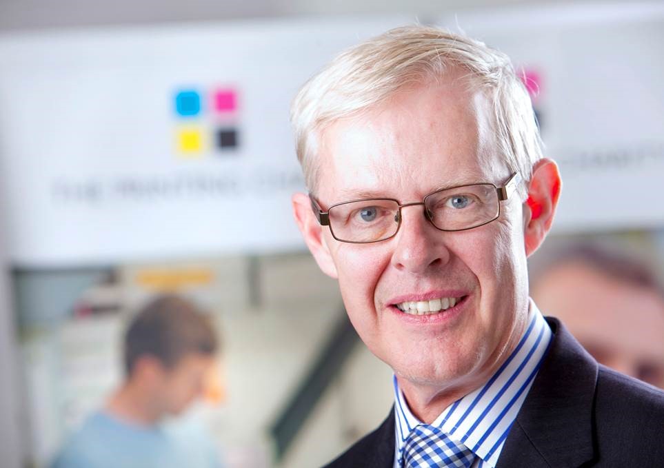 Stephen Gilbert, The Printing Charity's Chief Executive steps down