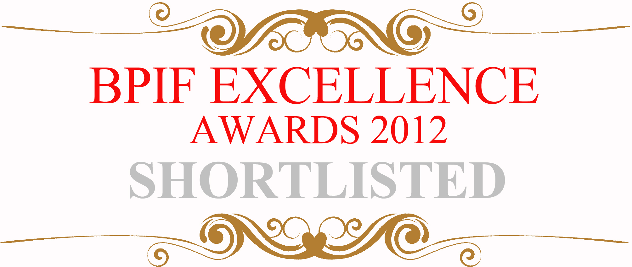 Outstanding shortlist for Excellence Awards