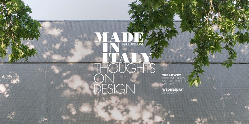 Thoughts on Design: the 2017 instalment of Made In Italy from Fedrigoni