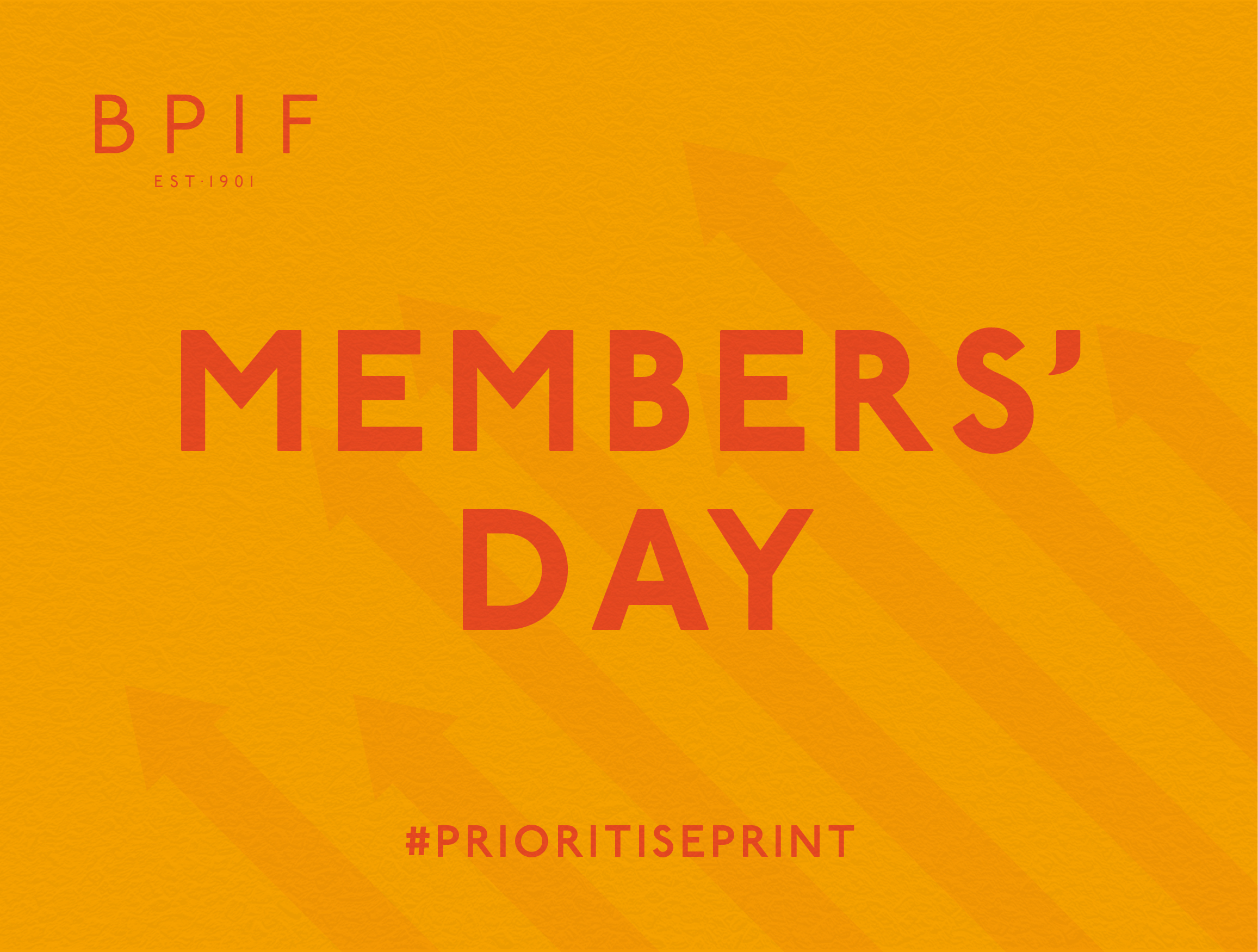 BPIF Members’ Day – LIMITED SPACES AVAILABLE 