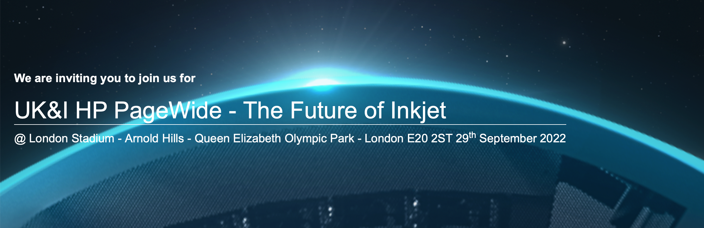 UK&I HP PageWide - The Future of Inkjet