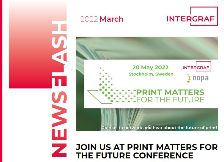 INTERGRAF NEWSFLASH – MARCH 2022