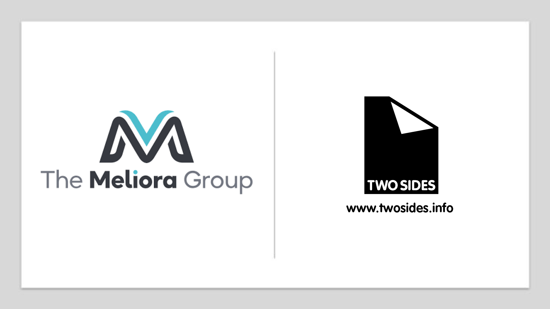 The Meliora Group Join Two Sides To Promote Sustainable Print, Labels and Paper Packaging