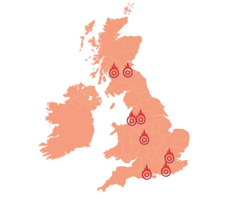 Entrepreneurial Hotspots of the UK – Insight into the effects