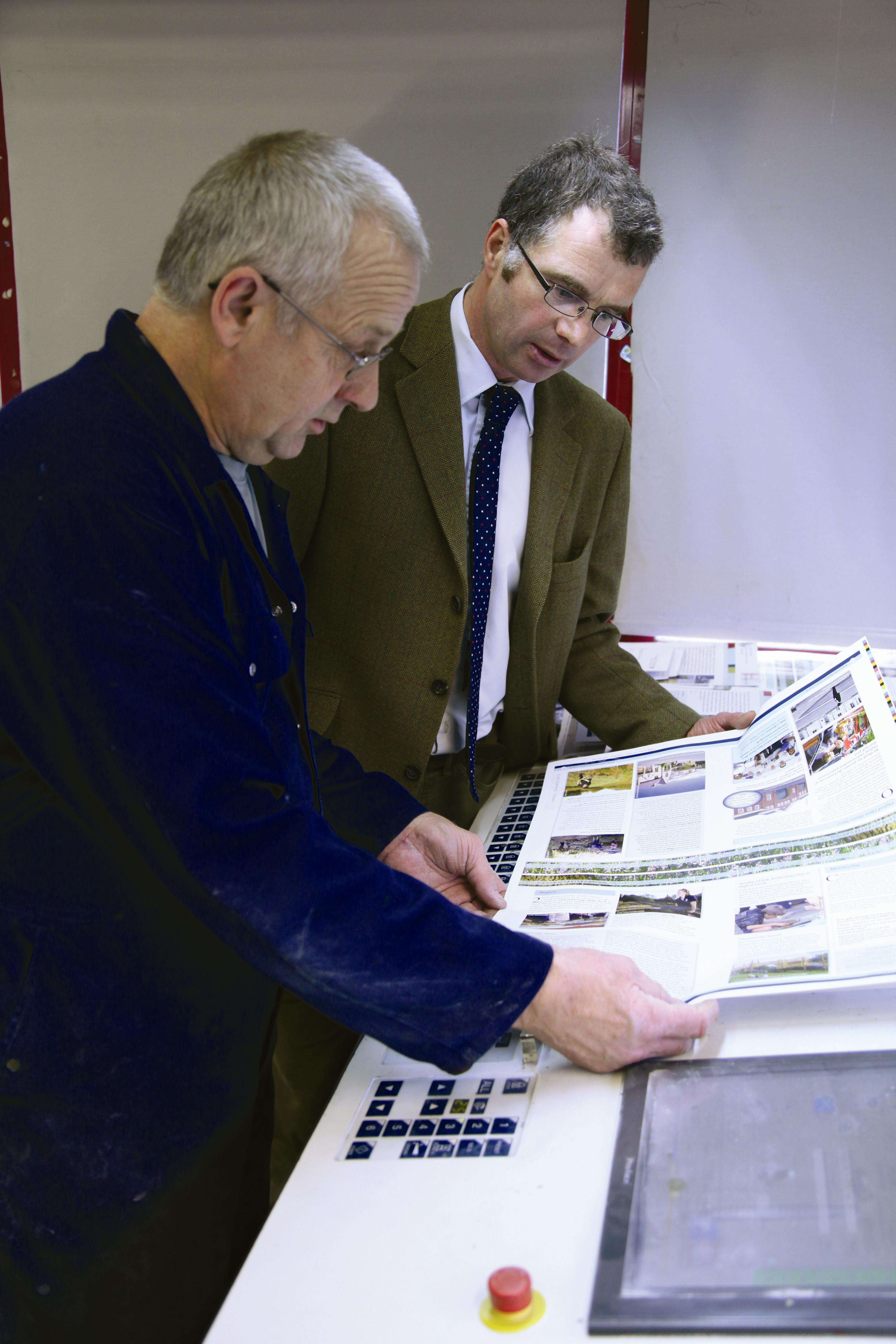 Oxford Printer Holywell Press reviews sales activity and invests for growth