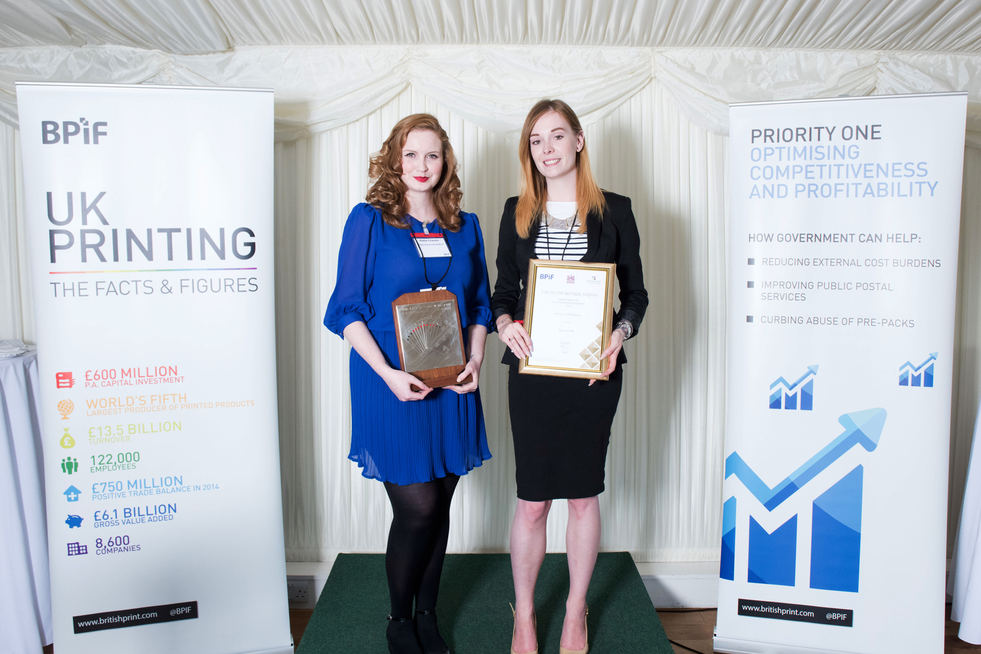 Young persons of outstanding achievement receive industry recognition in Westminster