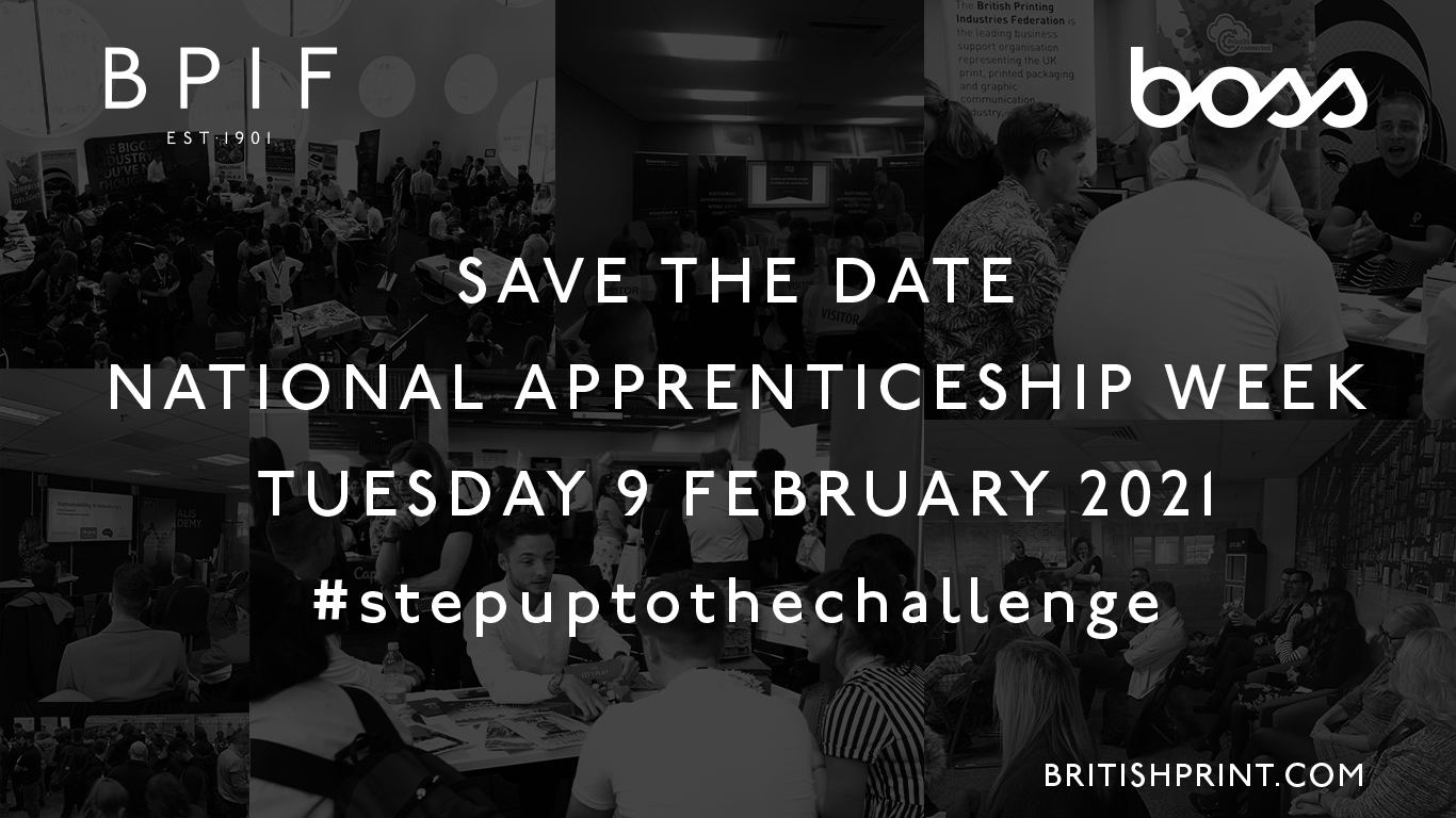 Save the date – join us virtually on Tuesday 9 February 2021 to celebrate a very different National Apprenticeship Week 