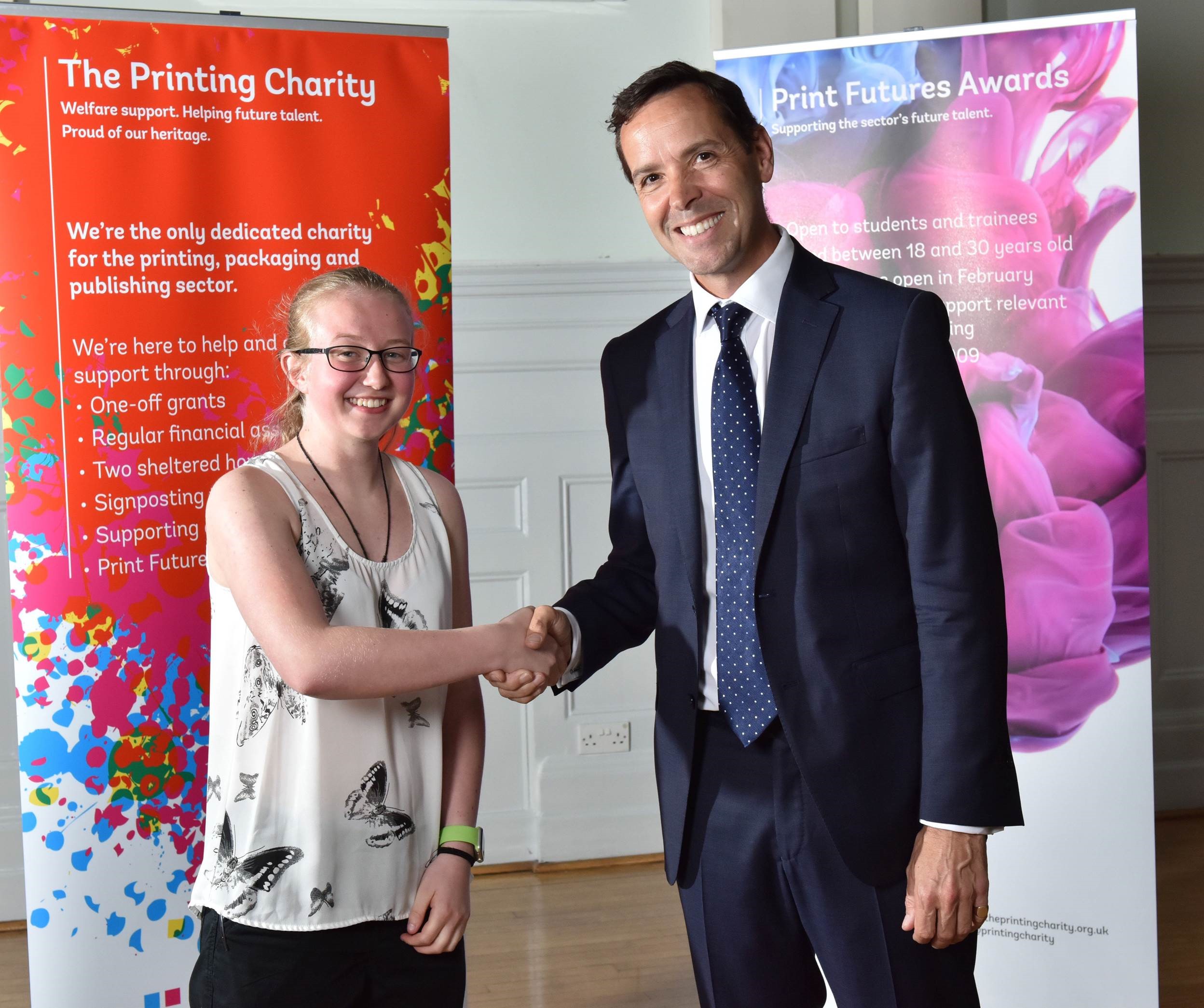 The number of people helped by The Printing Charity up by 44 per cent  