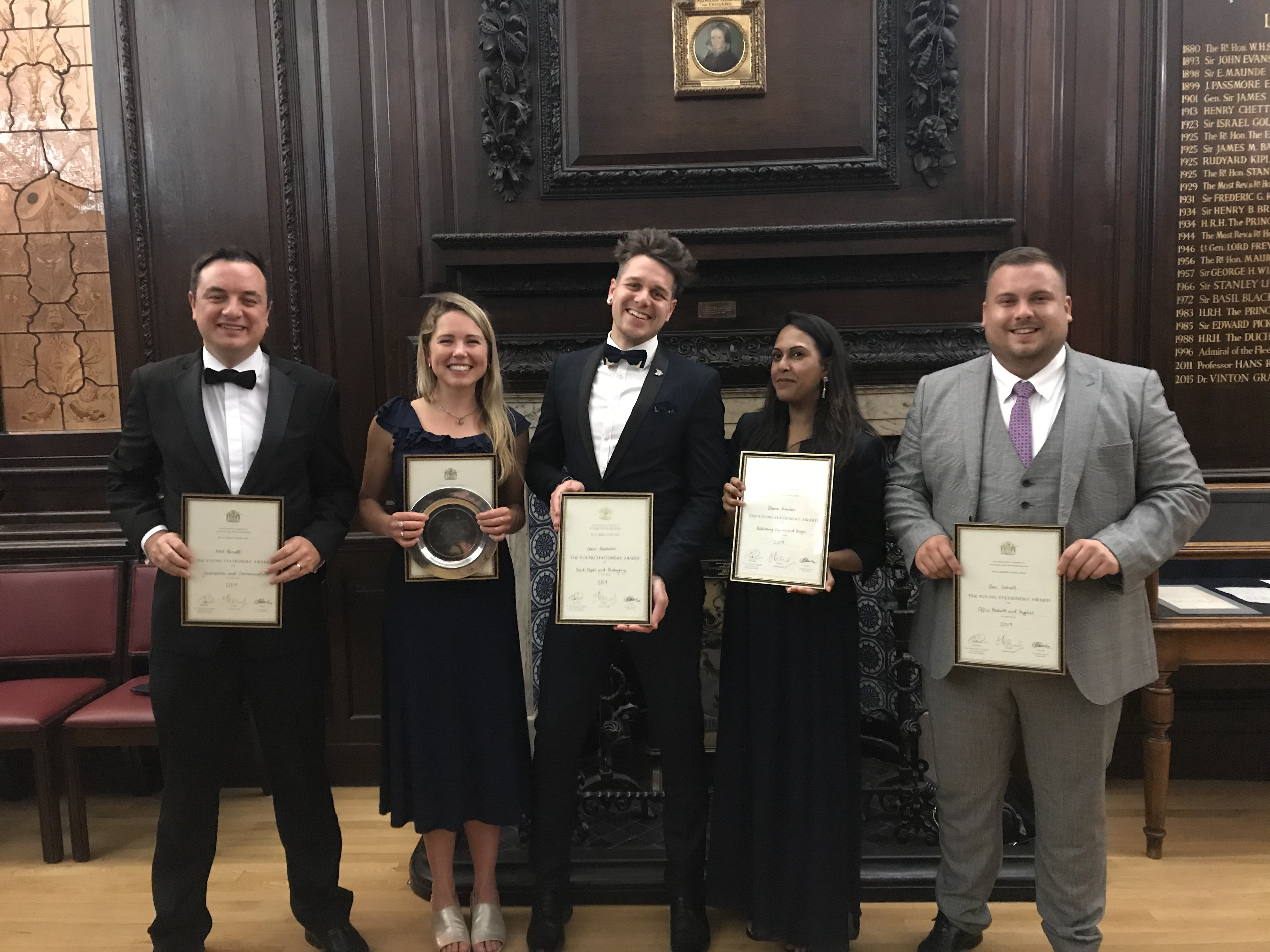 Amy Hutchinson wins Young Stationers’ Prize
