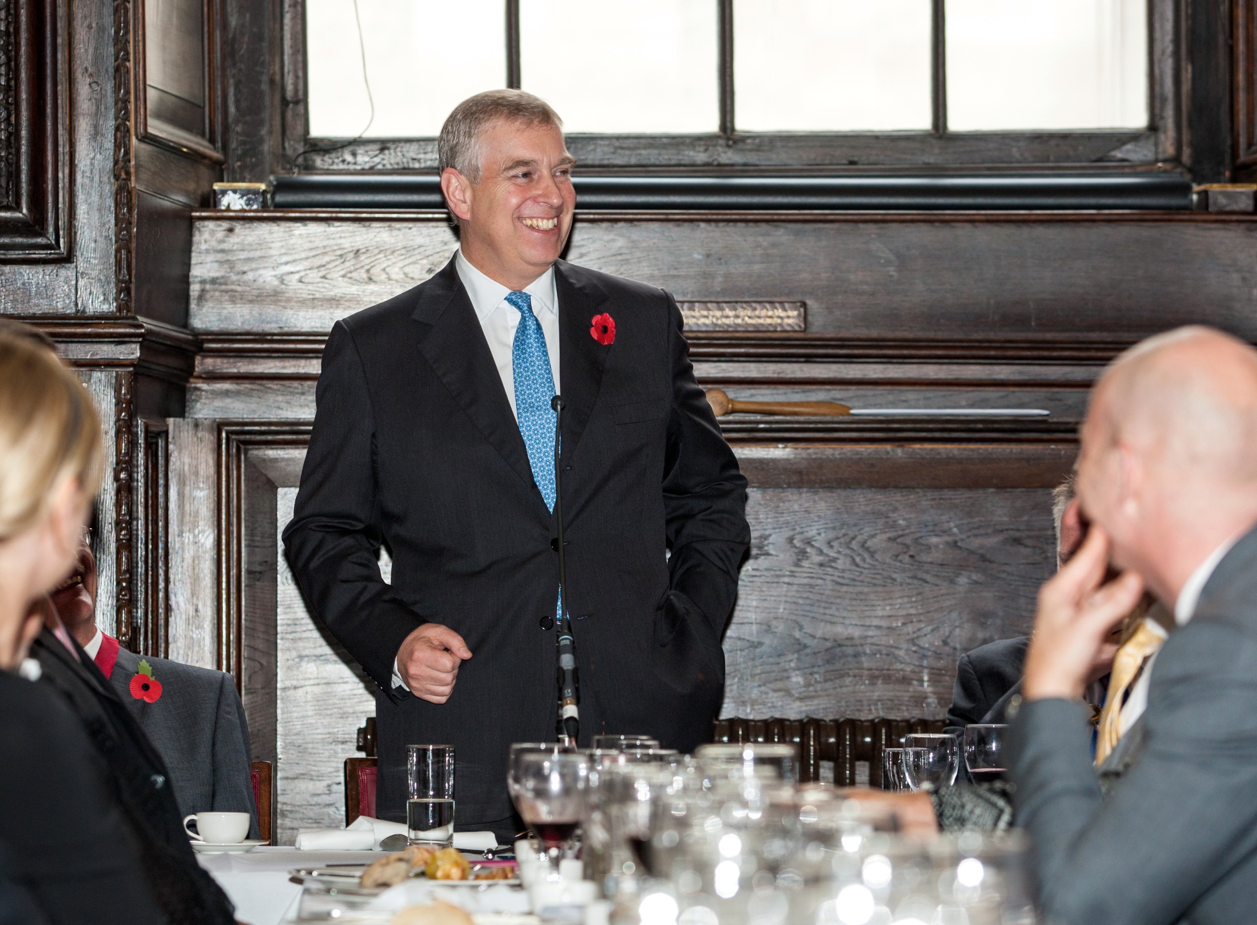 HRH The Duke of York, KG speaks about the importance to the UK economy of SMEs, export markets and apprenticeships at The Printing Charity's 186th Annual Luncheon