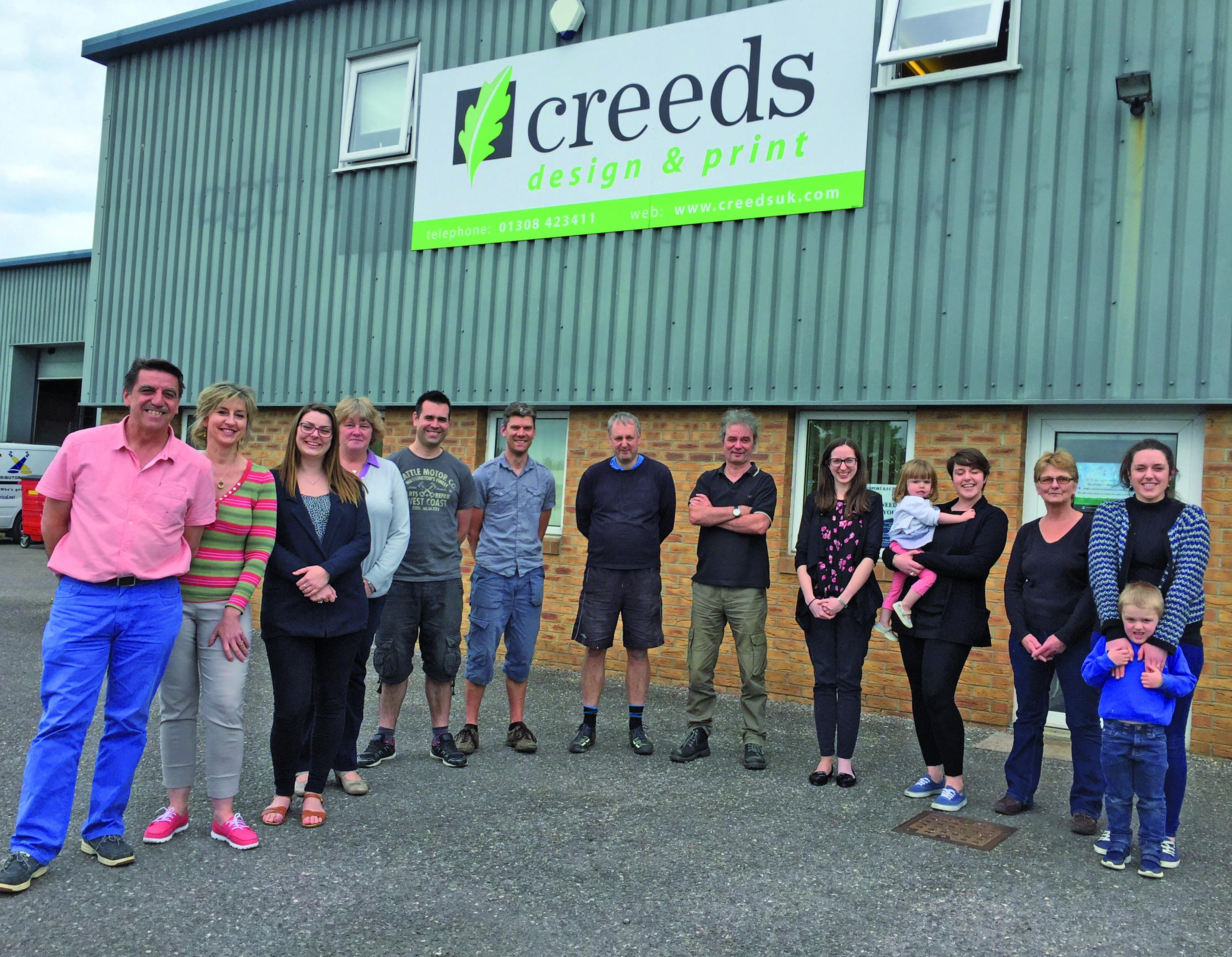 This year marks the 60th anniversary of Creeds Design & Print