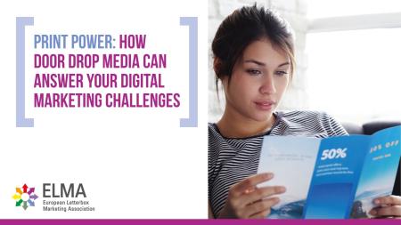 How Door Drop Media Can Answer Your Digital Marketing Challenges - White Paper by the ELMA